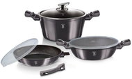 BERLINGERHAUS Set of dishes with marble surface 6 pcs Carbon PRO Line II - Cookware Set