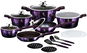 BERLINGERHAUS Sada nádobí s titanovým povrchem 18 ks Purple Eclipse Collection - Sada nádobí
