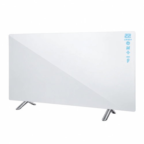 Berdsen BD-985 infrared glass heating panel 720W, Wi-Fi, remote control, white - Infrared Heater Panel - Main image