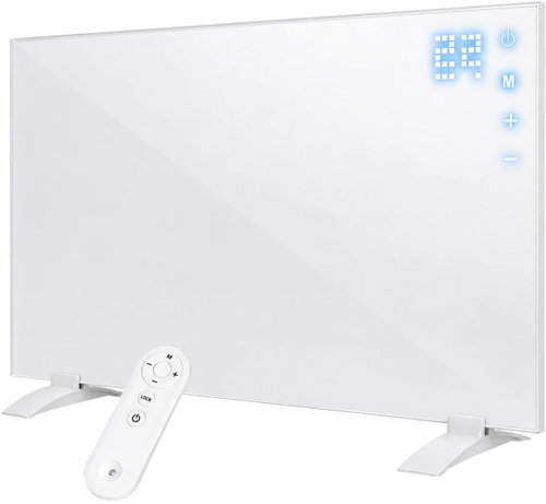 Berdsen BD-981 infrared heating panel 600W, Wi-Fi, remote control, white - Infrared Heater Panel - Main image
