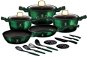 BERLINGERHAUS Sada nádobí s titanovým povrchem 17 ks Emerald Collection - Cookware Set