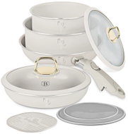 BERLINGERHAUS 9-Piece Cookware Set with Titanium Surface, Sahara Collection - Cookware Set