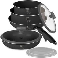 BERLINGERHAUS Sada nádobí s titanovým povrchem 9 ks Antracit Collection - Cookware Set