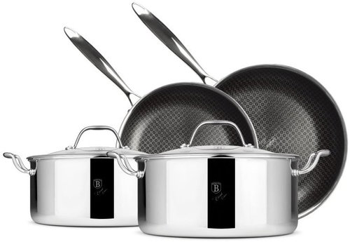 BERLINGERHAUS 6-Piece Cookware Set with Titanium Coating, Eternal Collection - Cookware Set - Main image