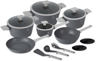BERLINGERHAUS Sada nádobí s titanovým povrchem 15 ks Aspen Collection - Cookware Set