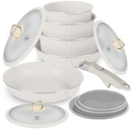 BERLINGERHAUS 12-Piece Cookware Set with Titanium Surface Sahara Collection - Cookware Set