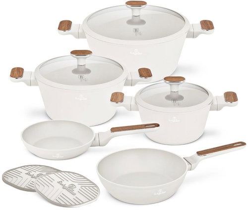 BERLINGERHAUS Sahara Nordic Collection 10-piece Cookware Set with Titanium Surface - Cookware Set - Main image