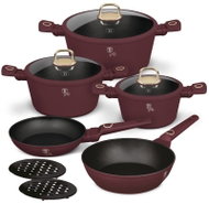 BERLINGERHAUS Sada nádobí s titanovým povrchem 10 ks Leonardo Collection III. - Cookware Set