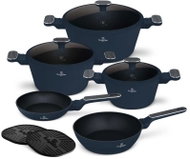 BERLINGERHAUS Sada nádobí s titanovým povrchem 10 ks Deep Sea Collection II. - Cookware Set