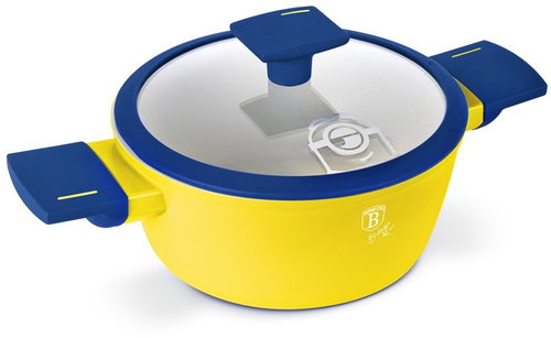 BERLINGERHAUS with Lid 20cm MINIONS Collection - Casserole Pot - Main image