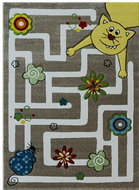 Berfin Dywany Dětský kusový koberec Smart Kids 22303 Beige 120 × 170 - Koberec