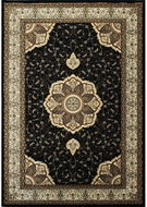 Berfin Dywany Kusový koberec Anatolia 5328 S (Black) 200 × 400 - Koberec