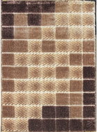 Berfin Dywany Kusový koberec Seher 3D 2615 Brown Beige 200 × 290 - Koberec