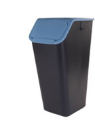 PRACTIC na tříděný odpad, 35 l, modré víko - Rubbish Bin