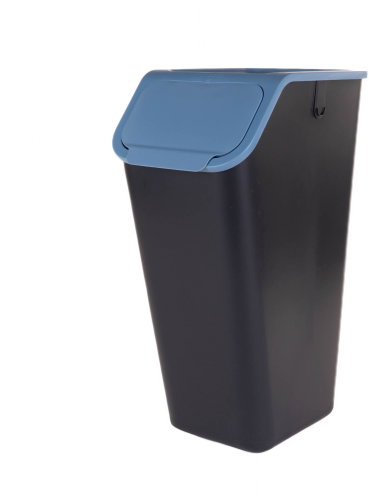 PRACTIC na tříděný odpad, 35 l, modré víko - Rubbish Bin - Main image