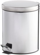 Nord Clean, Odpadkový koš s víkem, nerezová ocel, 5 l - Rubbish Bin