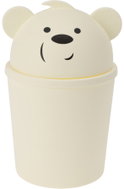 ProWorld, Malý odpadkový koš ve tvaru medvídka do dětského pokoje, 1,5 l - Rubbish Bin