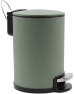 Douceur d'intérieur, Koupelnový s tichým zavíráním, 3 l, METALINE, zelený - Rubbish Bin