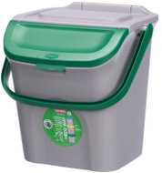 StefanPlast na tříděný odpad, 28 l, zelený - Rubbish Bin