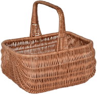 BerryHome Holender wicker basket, 30 × 20 × 26 cm - Small Basket