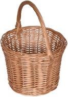 BerryHome Wicker Picking Basket, 23 × 23 × 33 cm - Small Basket