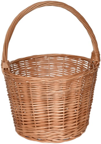 BerryHome Trháček wicker basket, 32 × 32 × 44cm - Small Basket - Main image