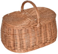 BerryHome Picnic Car Basket, 43 × 28 × 35 cm - Small Basket