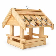 BerryHome Březové krmítko pro ptáky 29 × 26 × 26 cm - Bird Feeder
