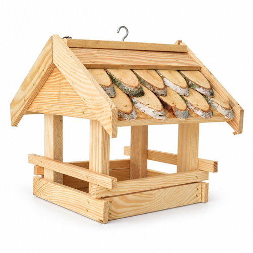 BerryHome Birch Bird Feeder 29 × 26 × 26 cm - Bird Feeder - Main image