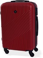 Bertoo Milano, červený, 38 l - Cestovní kufr