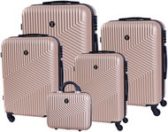 Bertoo Milano Travel case, champagne set 5in1 - Case Set
