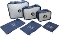 BERTOO Travel suitcase organizers set of 6 - dark blue - Organiser