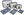 BERTOO Travel suitcase organizers set of 6 - grey