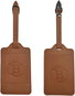 Luggage Tag Bertoo luggage tag Silvia - brown - Jmenovka na zavazadlo