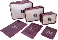 BERTOO Travel suitcase organizers set of 6 - burgundy - Organiser