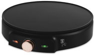 BerlingerHaus Pánev na palačinky elektrická 1500 W, Black Rose Collection - Crepe Maker