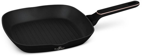 BerlingerHaus Titanium-coated Grill Pan, 28 cm, Black Rose Collection - Pan - Main image