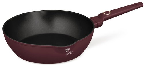 BerlingerHaus Deep frying pan with titanium coating, 28 cm, Leonardo Collection - Pan - Main image
