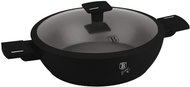 BerlingerHaus Pánev hluboká s titanovým povrchem a poklicí 28 cm Matte Black Collection - Pan