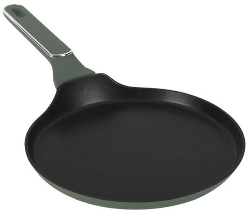 BerlingerHaus 25 cm titanium-coated pancake pan, Matte Green Collection - Pan - Main image