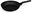 Titanium-Coated Frying Pan, Black Rose Collection