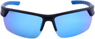 BERTOO men's Marco sunglasses black/blue - Sunglasses
