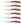 Rosegold Metallic Line 6 pcs