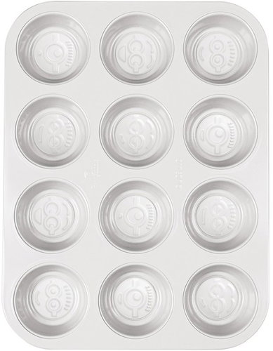 BERLINGERHAUS 12-Cup Muffin Tin, MINIONS Collection - Baking Mould - Main image