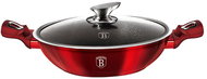 BERLINGERHAUS Wok with lid 30 cm Burgundy Edition - Wok Pan