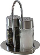 Berndorf Sandrik 2 Piece Salt and Pepper Pot Set - Condiments Tray