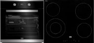 BEKO BIM 25302 X + BEKO HIC 64401 - Oven & Cooktop Set