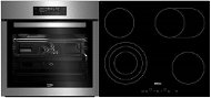 BEKO BIM 26400 XCS + BEKO HIC 64404 T - Oven & Cooktop Set