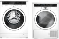 GRUNDIG GWN 37430 CS + GRUNDIG GTN 38252 HGP - Washer Dryer Set