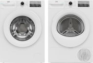 BEKO BM3WFU4941WW + BEKO BM3T4924WW - Mosógép és szárítógép szett